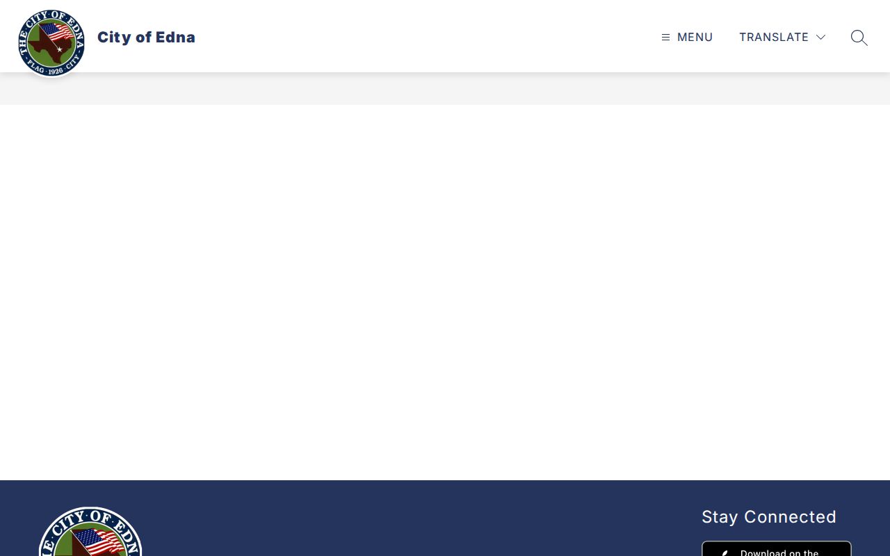 Edna and Jackson County booking-record contact page