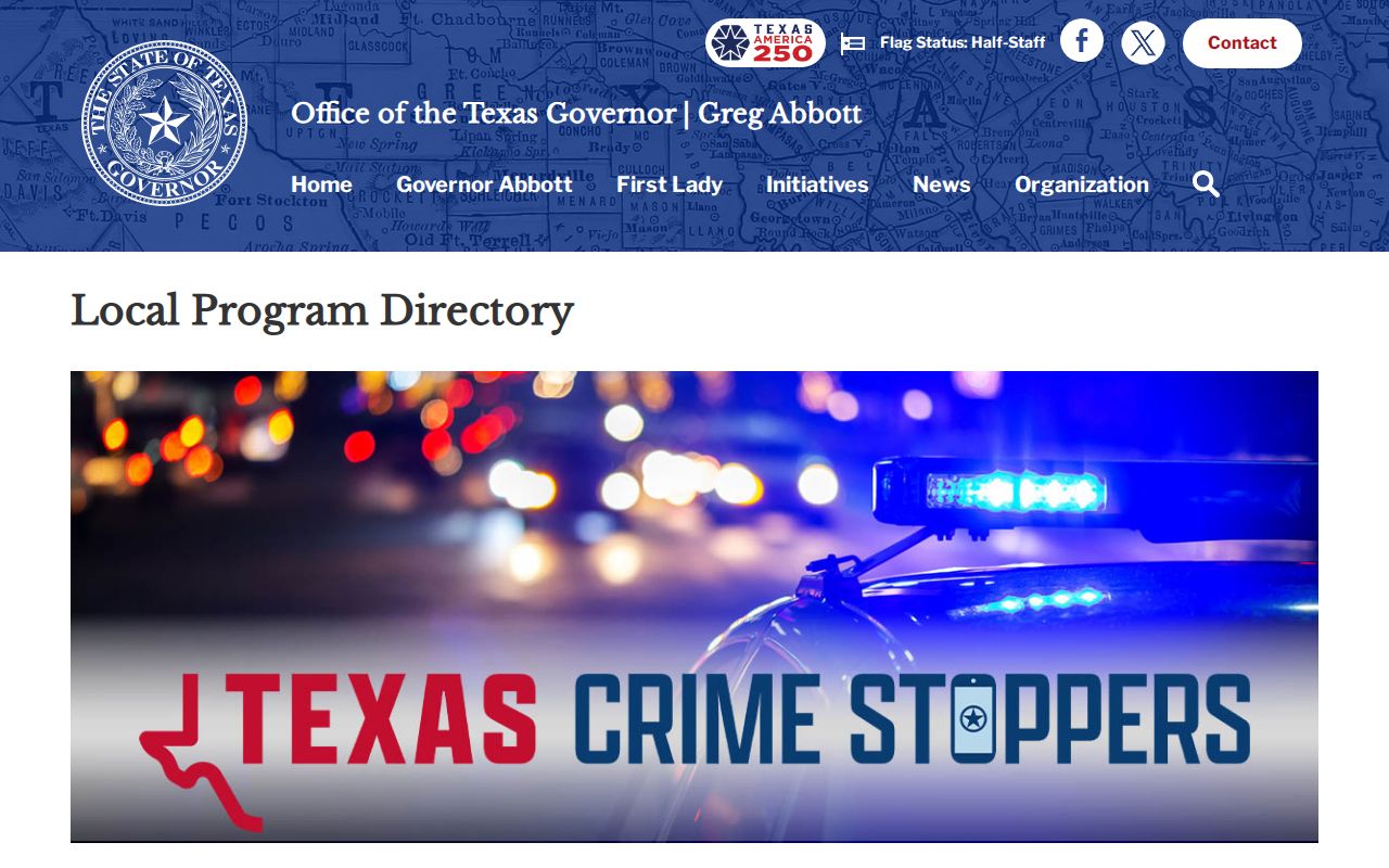 Jackson County warrant-check Crime Stoppers directory